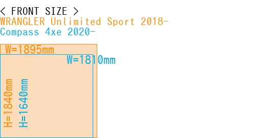 #WRANGLER Unlimited Sport 2018- + Compass 4xe 2020-